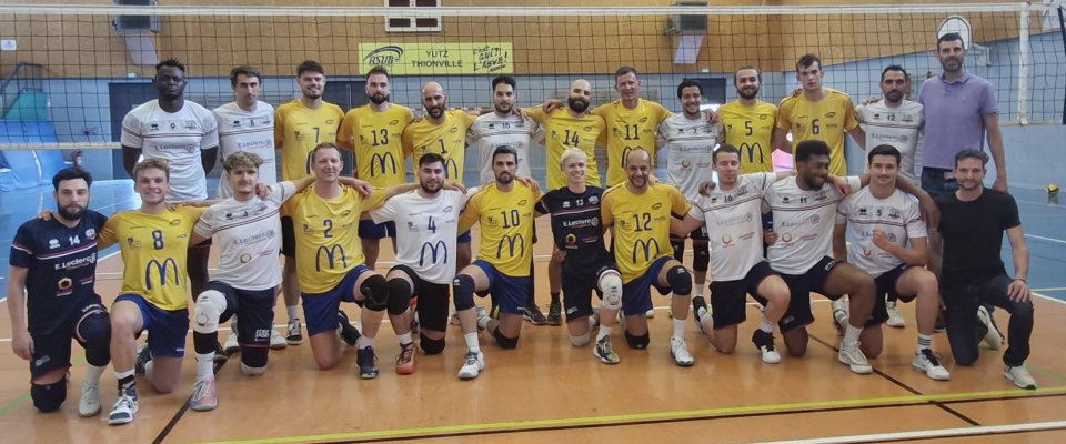 La N2 du VCC remporte le Trophée du Département de la Moselle à Yutz