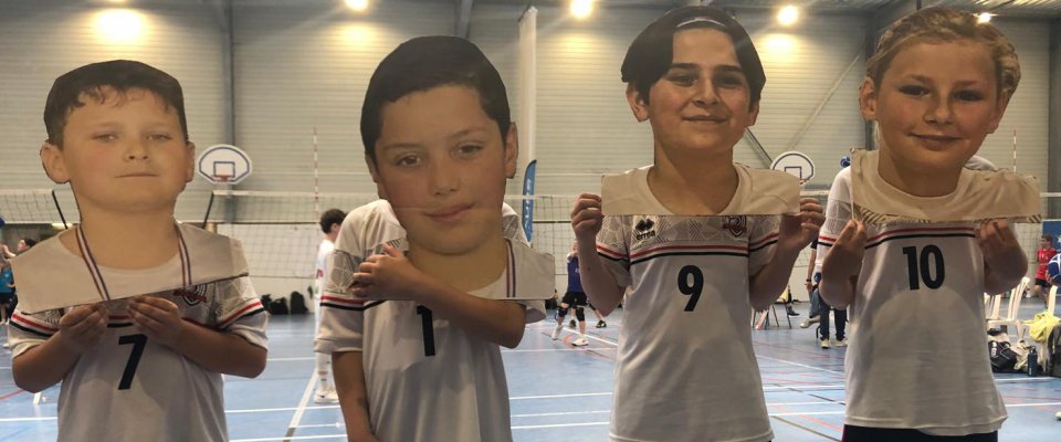 Volley : Les moins de 11 ans dans le Top 6 National !