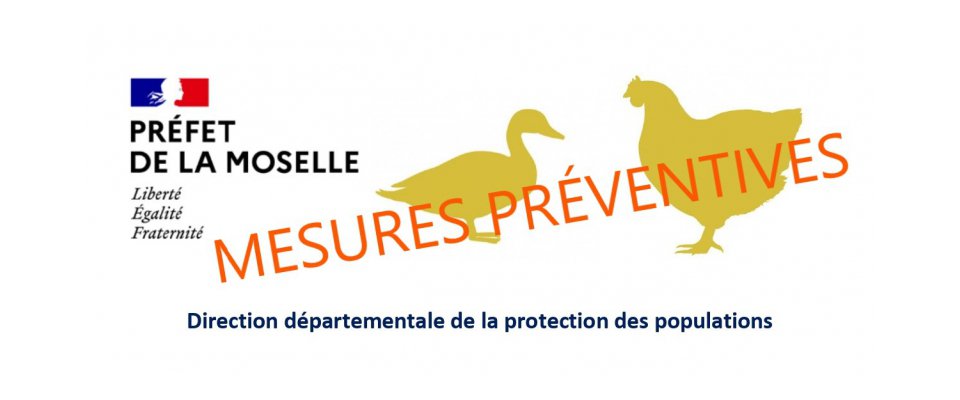 GRIPPE AVIAIRE : MESURES DE PRÉVENTION