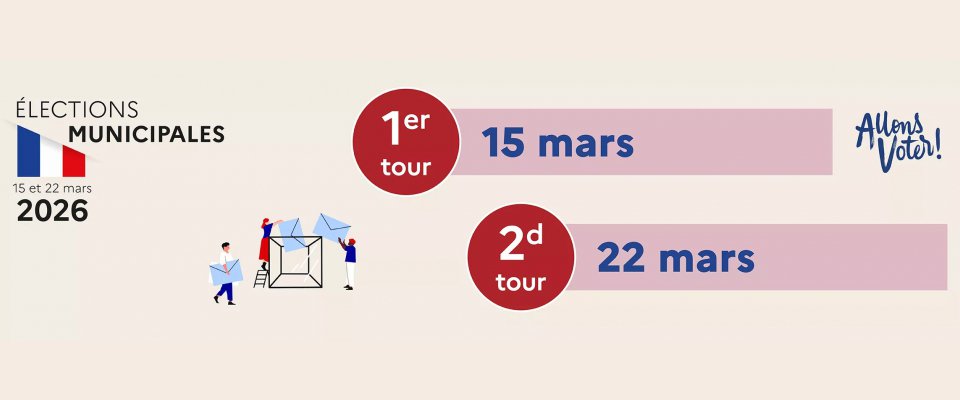 Municipales 2026 : Inscription sur la liste électorale