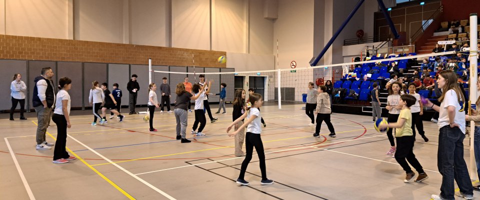 Rencontre départementale USEP de volley