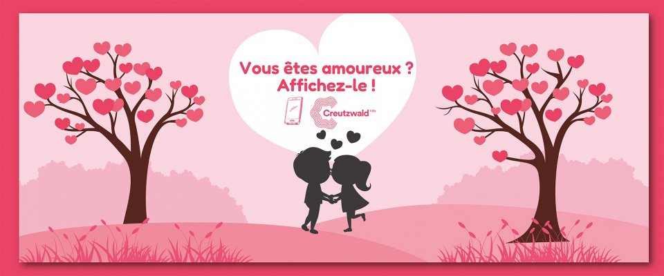 Les messages des Valentin s'affichent