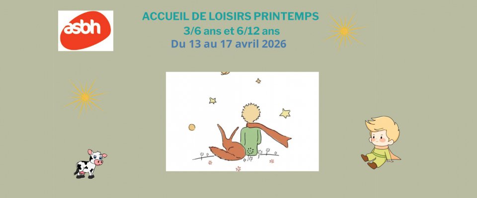 Accueil de Loisirs de Printemps 2026