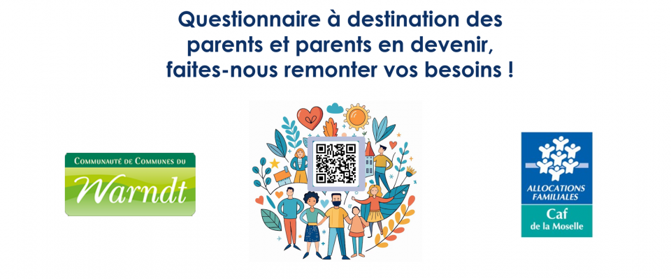 Parents de jeunes enfants : votre avis compte !