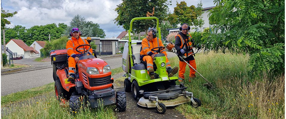 Une ville plus naturelle, un entretien plus responsable