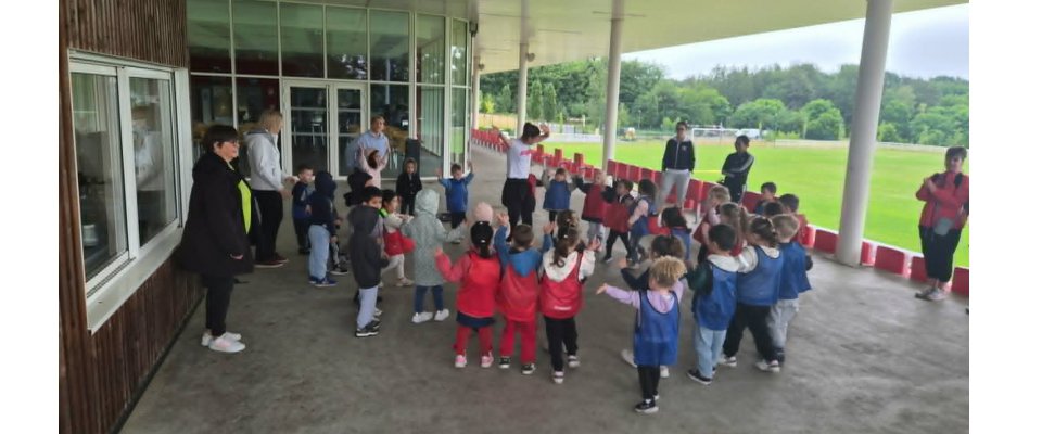 Une journée de jeux pour les maternelles au Stade