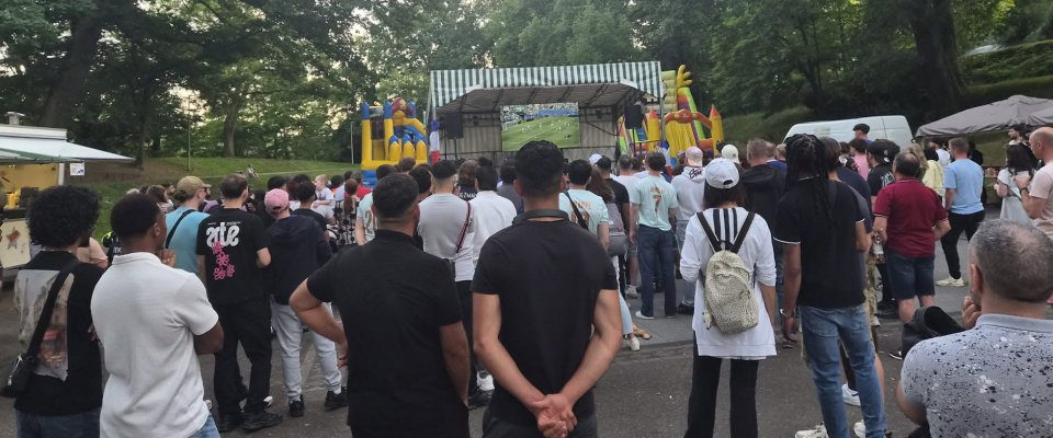 Une belle soirée de football, de convivialité et de partage