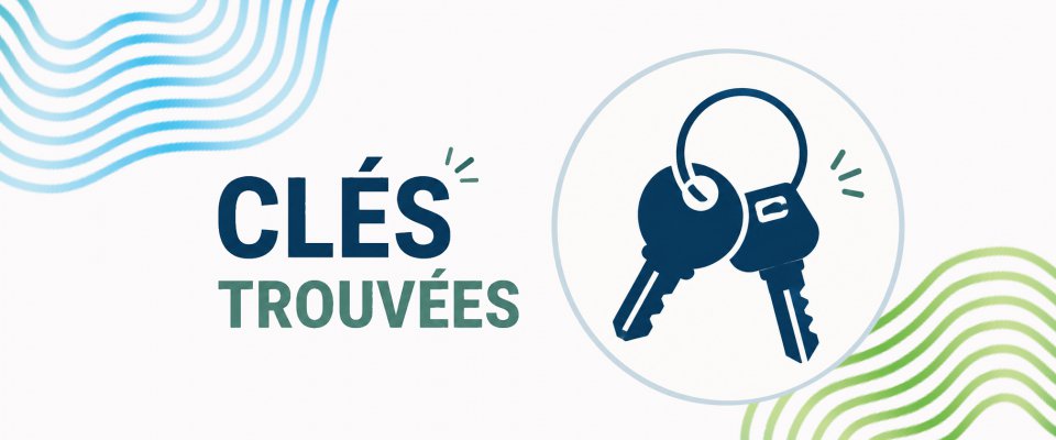 Des clés retrouvées au Plan d'eau