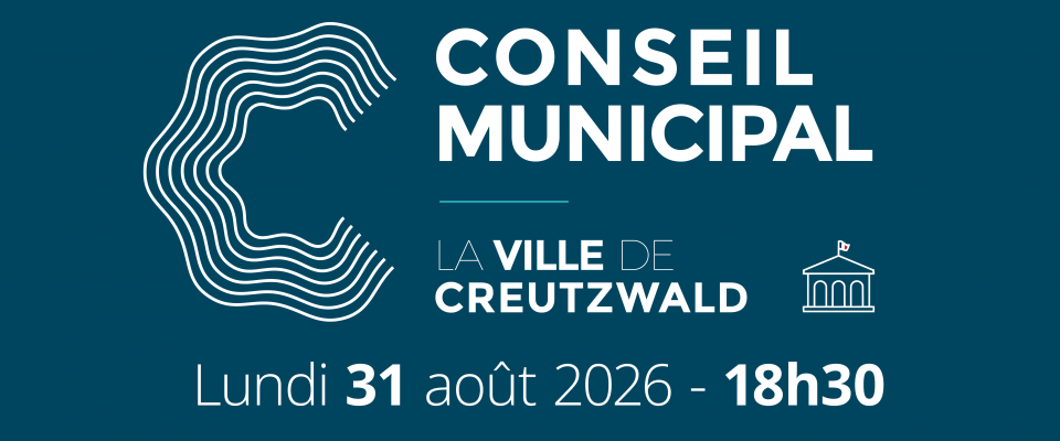 Conseil municipal – Lundi 31 août 2026