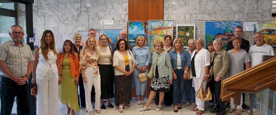 Les Gribouill’Art exposent à l’Hôtel de Ville