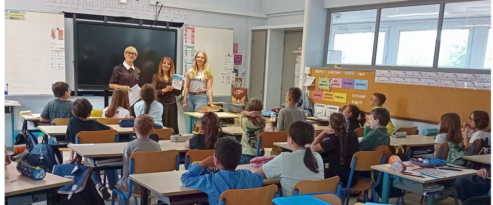 Le CMJ : Présentation dans les écoles