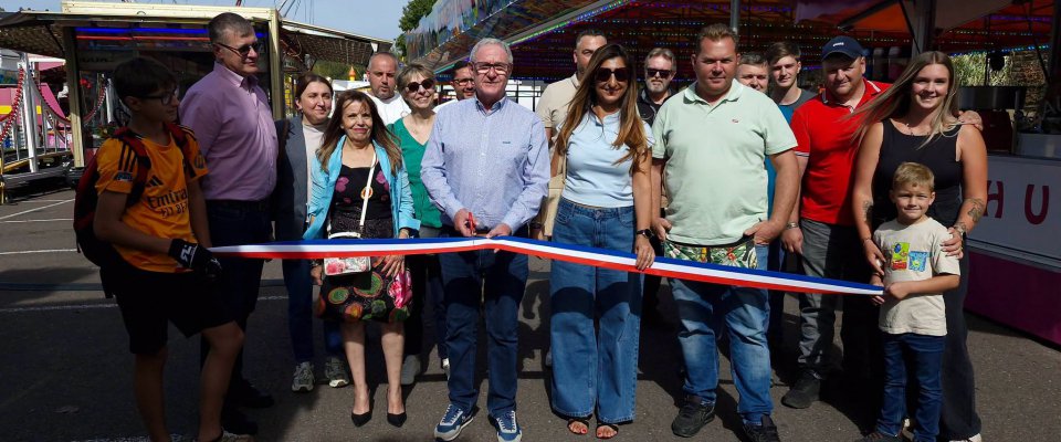 La fête foraine officiellement inaugurée !