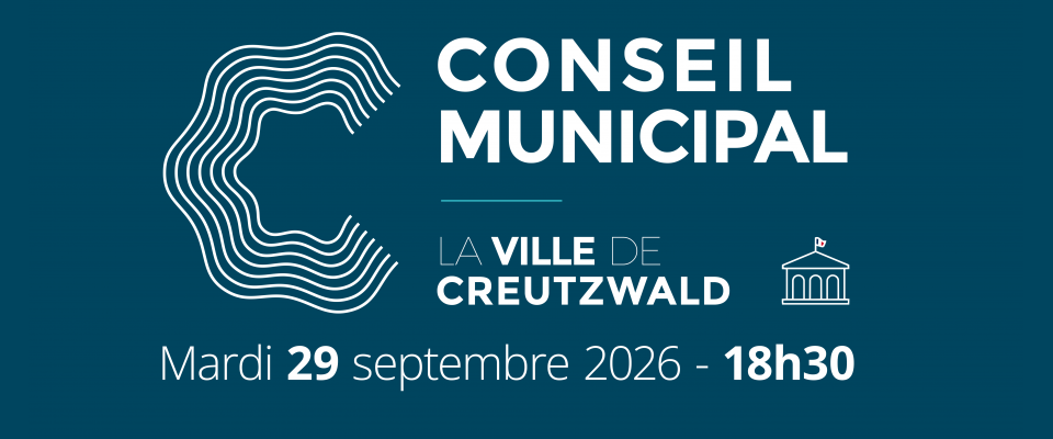 Conseil municipal – Mardi 29 septembre 2026