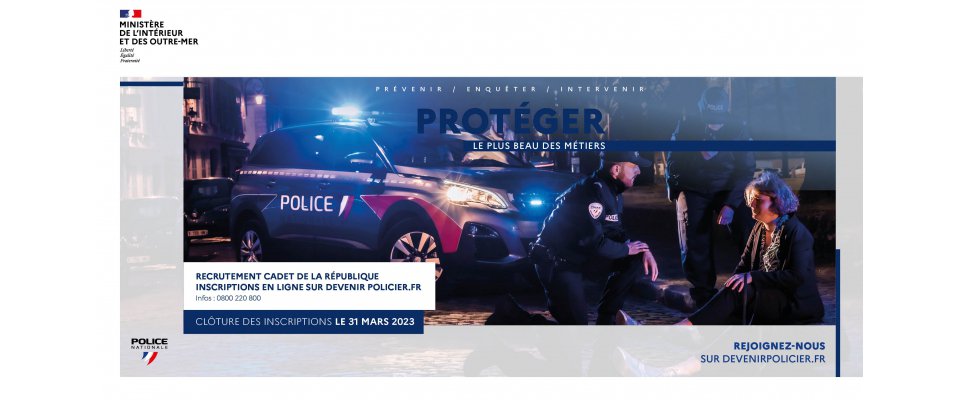 Recrutement des cadets de la République