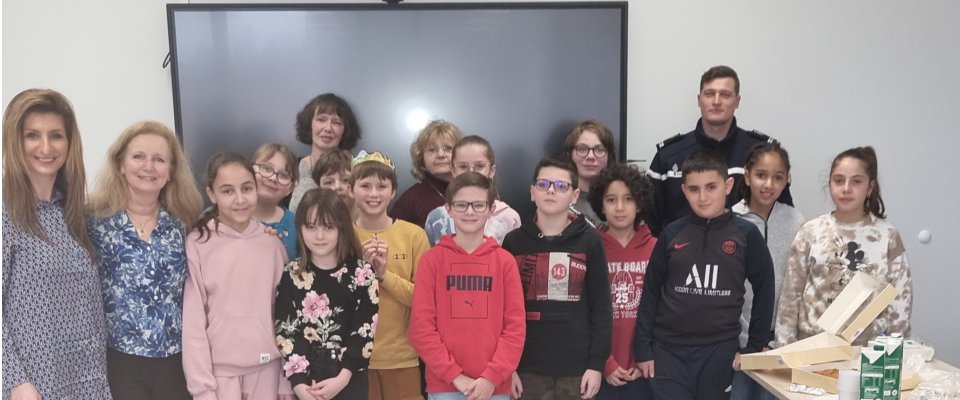 Le CMJ à la rencontre du Lieutenant Adrien THIEBAUT