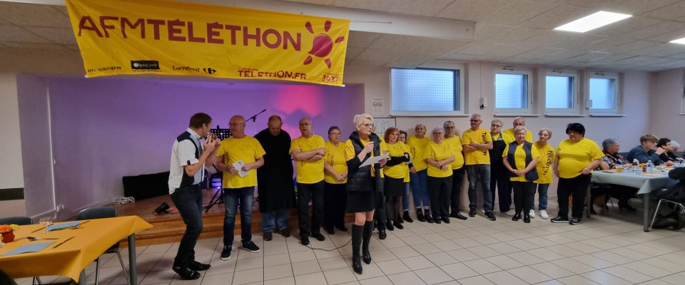 Un repas au profit du Téléthon