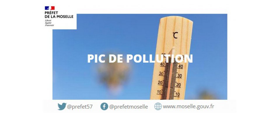 Mesures d’urgence suite à un pic de pollution