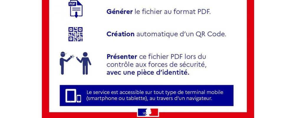 [ CORONAVIRUS] Attestation numérique