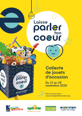 Opération "Laisse parler ton coeur" - collecte de jouets