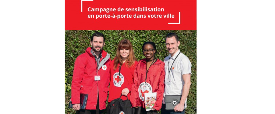 Campagne d'information de la  Croix Rouge