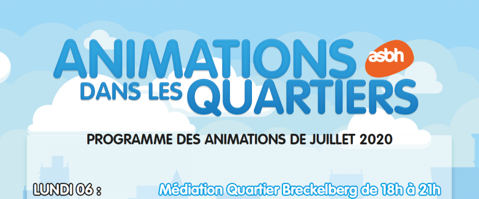 Animations dans les quartiers