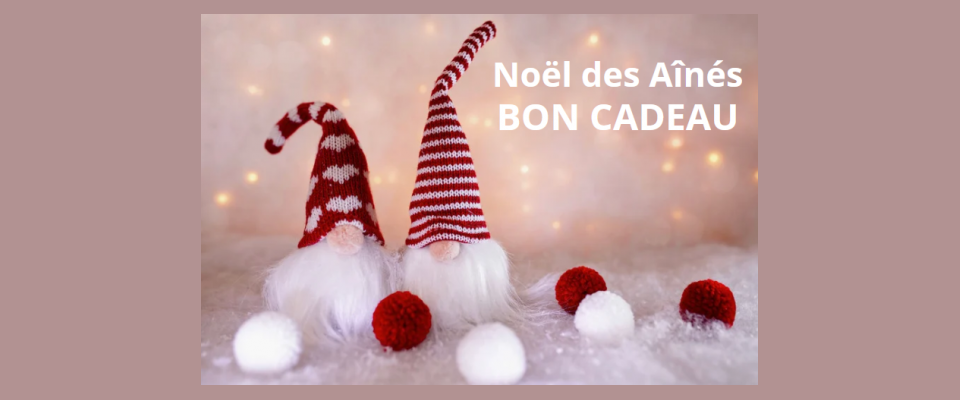 Noël des Aînés et bon cadeau