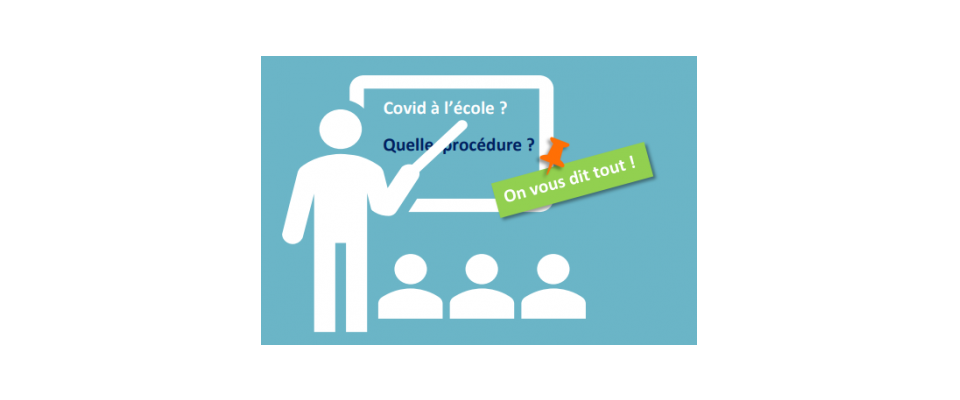 Covid à l'école ? Que faire ? On vous dit tout !