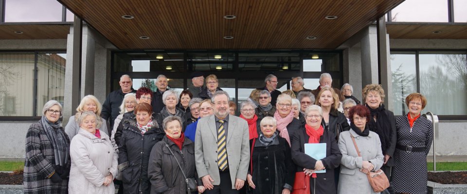 Collectif des femmes en visite à la mairie