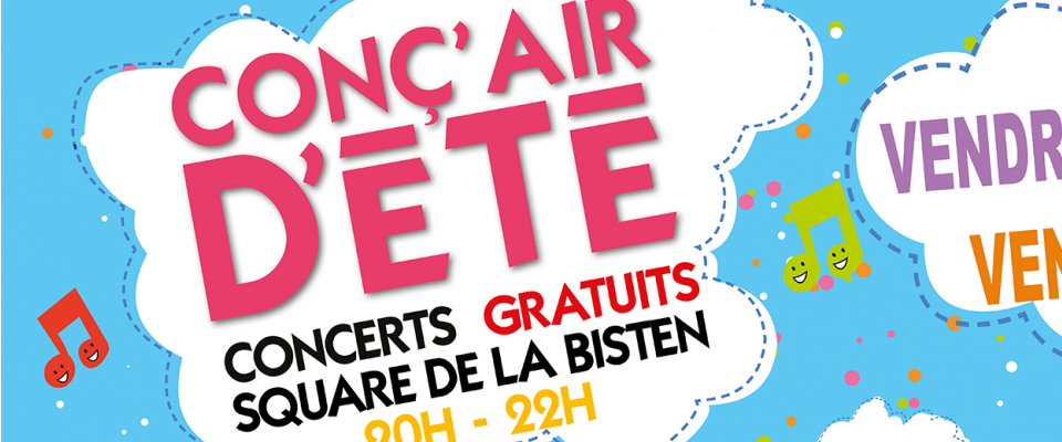 Conç’air d’été : Le Pass’ sanitaire s’invite !