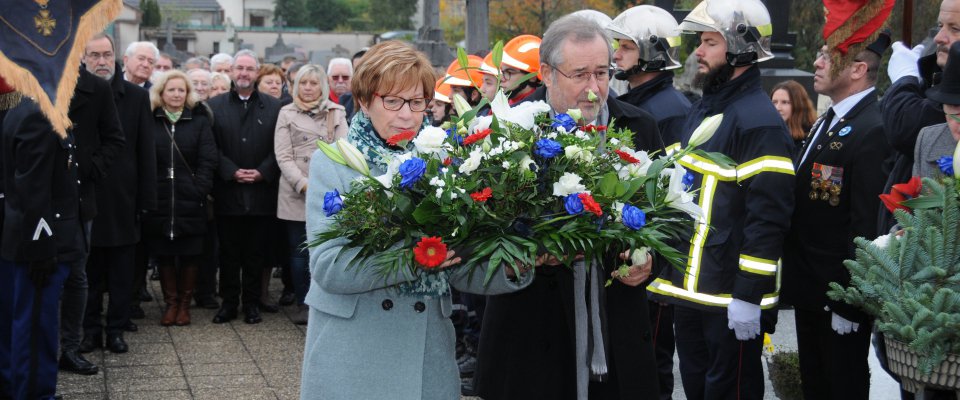 Hommage aux soldats morts pour la France