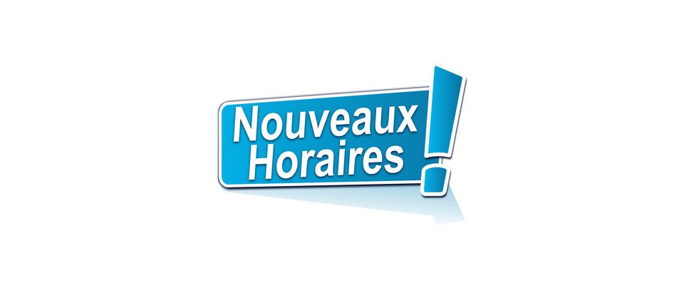 Nouveaux horaires d’ouverture de l’Hôtel de Ville