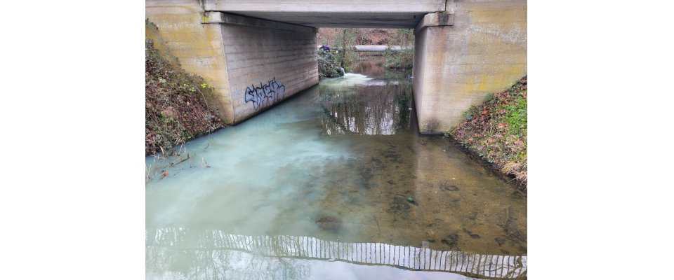 Suite et fin de la pollution des eaux du lac et de la Bisten