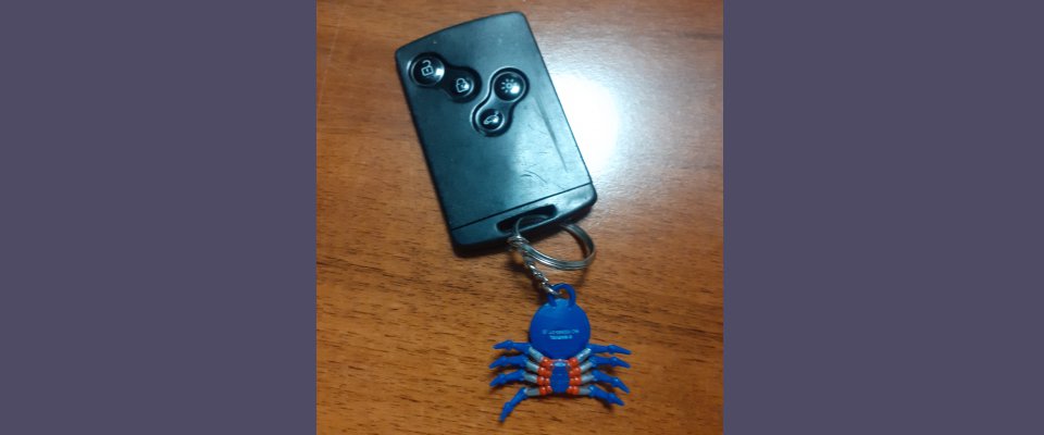 Objet trouvé : télécommande