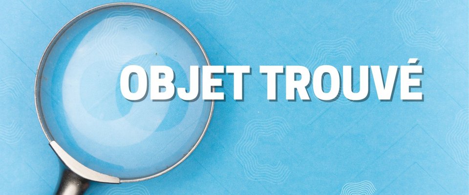Objet trouvé ! -  Cordon attache tétine