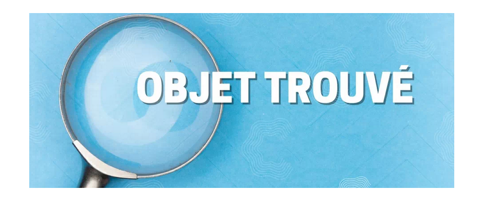 Objet trouvé ! - Vélo
