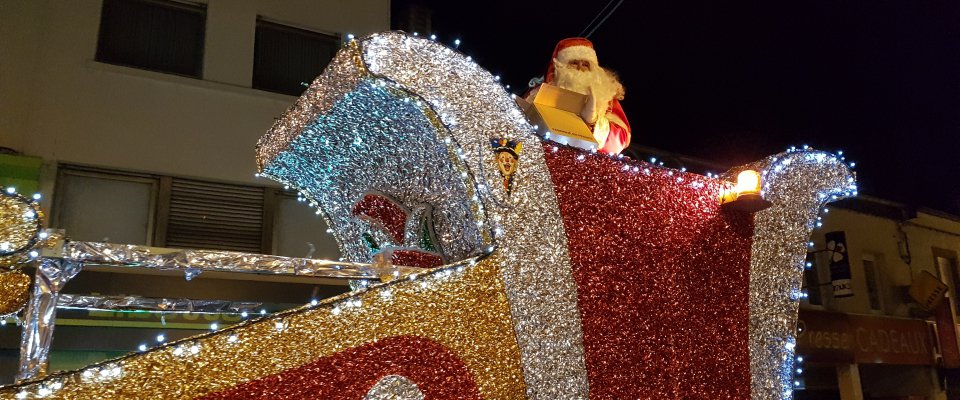 La parade du Père Noël