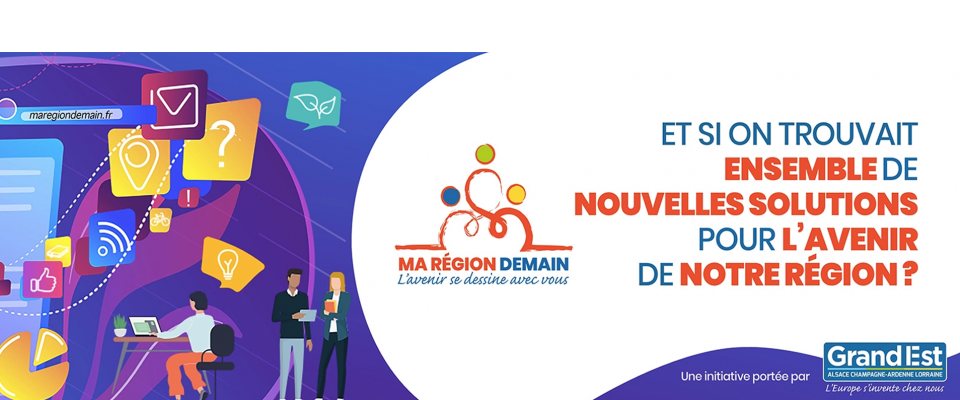 Consultation citoyenne « Ma Région Demain »