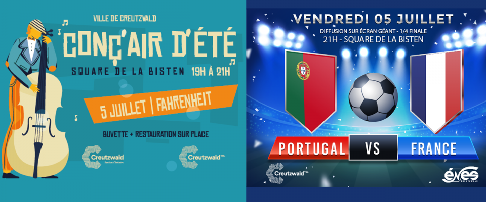 Conç'AIR d'été & Diffusion 1/4 de finale