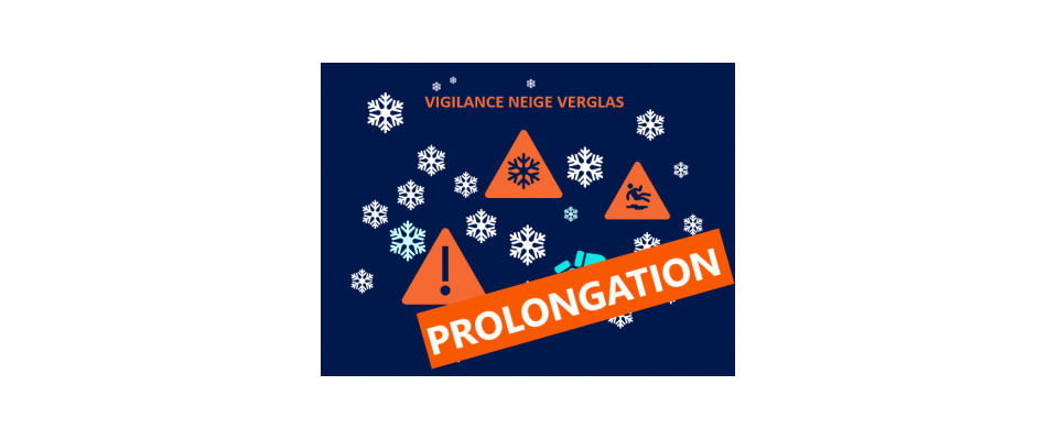 Prolongation de la vigilance oragne