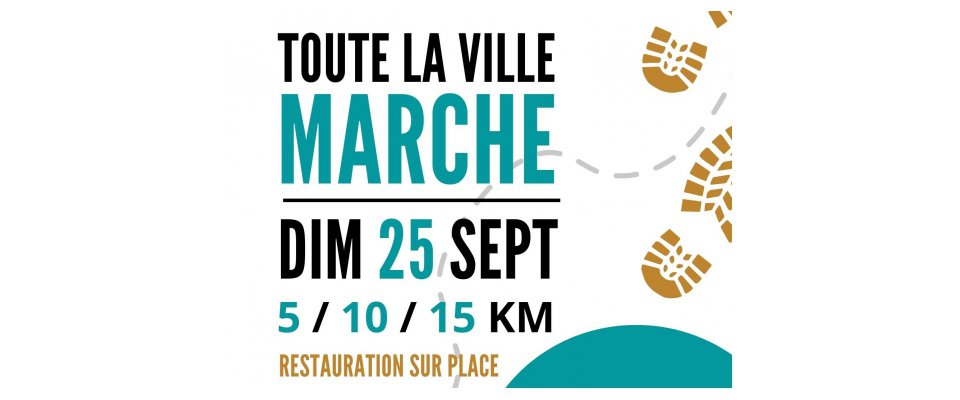 N'oubliez pas ! Toute la Ville marche dimanche !