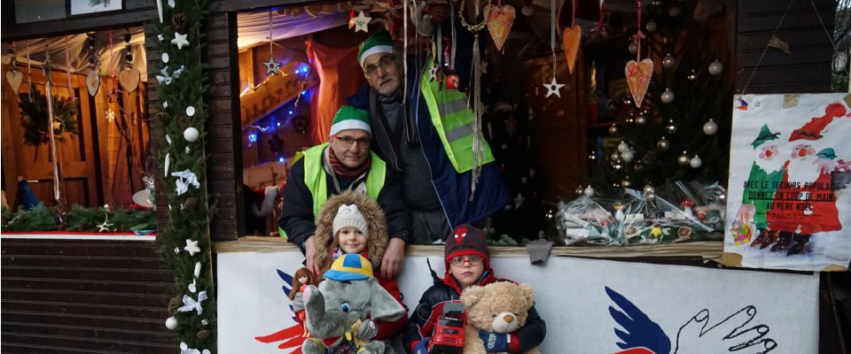 Noël pour les enfants sur le square