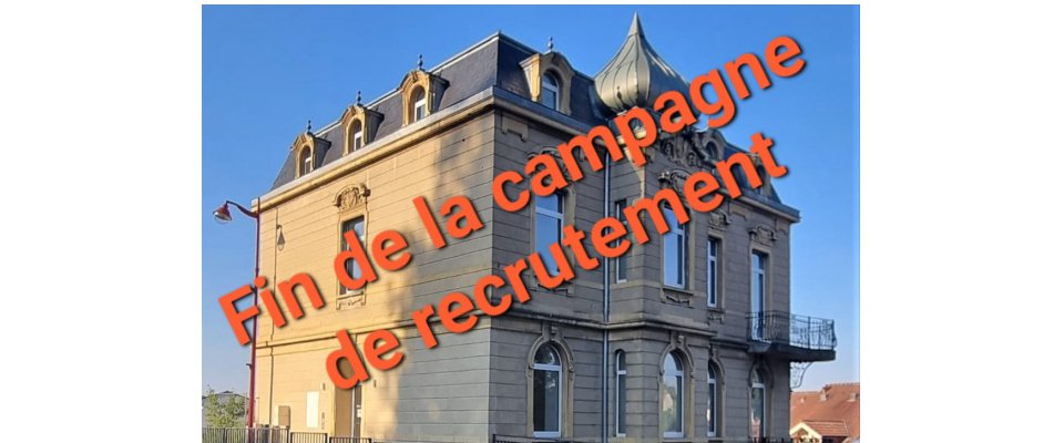 FIN DE RECRUTEMENT : La Maison médicale recrute