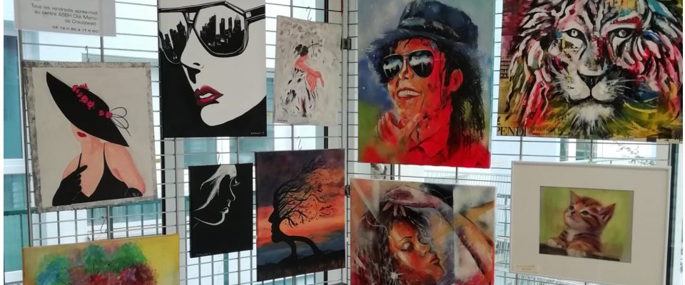 Les Gribouill'Art à l'EHPAD Sans Souci