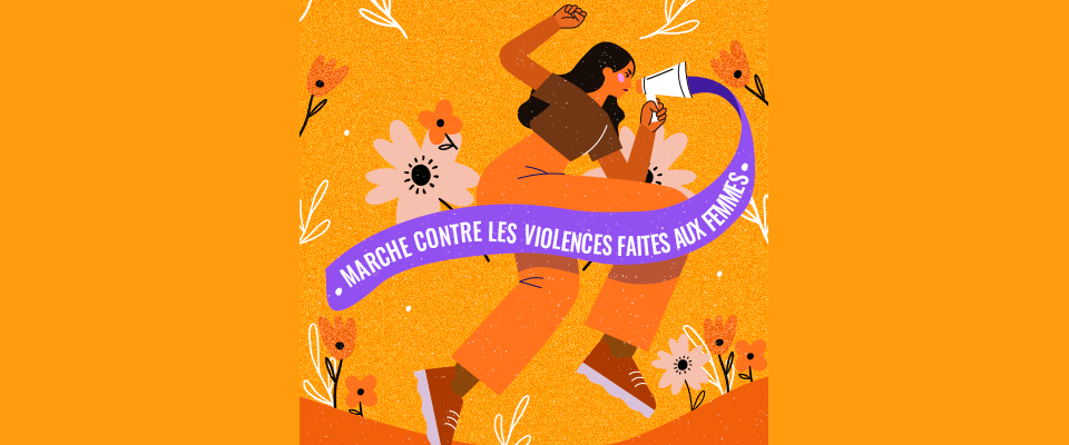 Marche pour la lutte des violences faites aux femmes