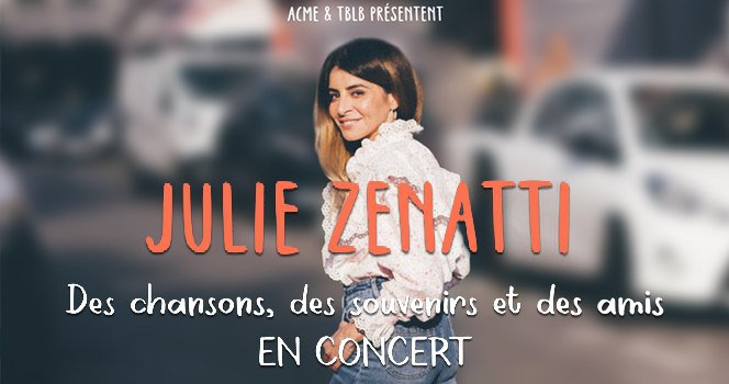 Julie Zenatti en concert