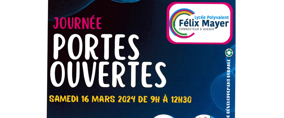 Lycée Felix Mayer : Journées Portes Ouvertes
