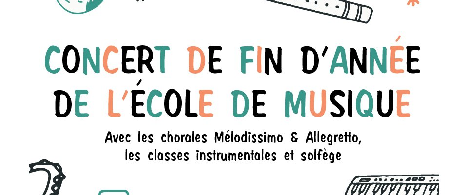 Concert de l'école de Musique et de Danse