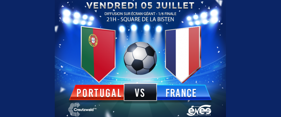 Diffusion du 1/4 de finale de l'Euro de foot 2024