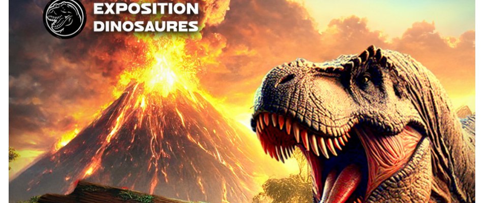 Exposition de dinosaures