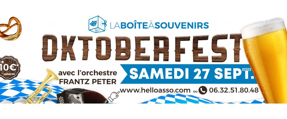 OKTOBERFEST - Fête de la Bière